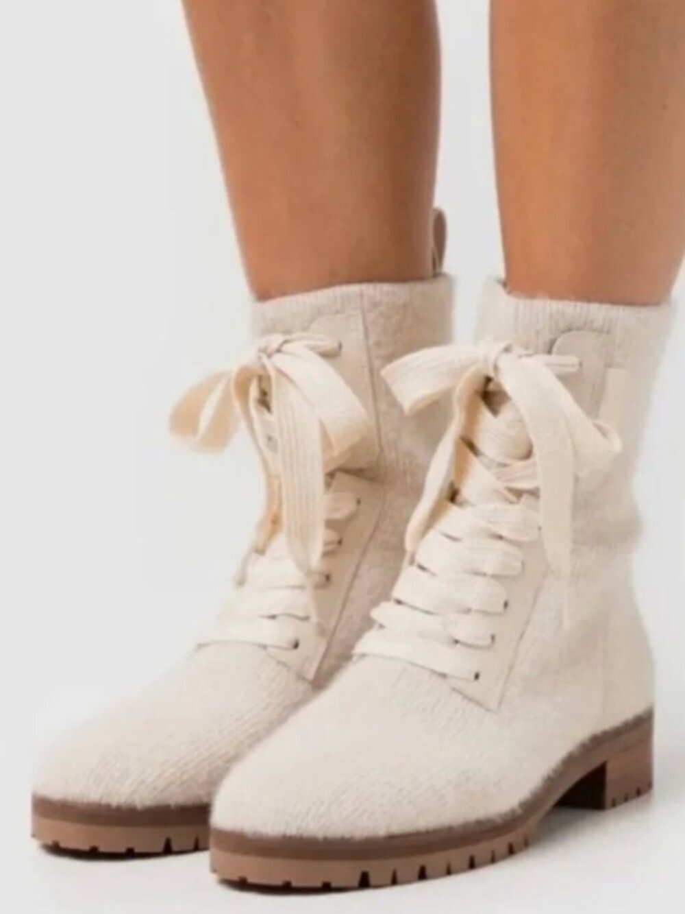 Kate Spade Milk White Boots Size 9.5